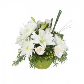 Green bouquet of jealousy